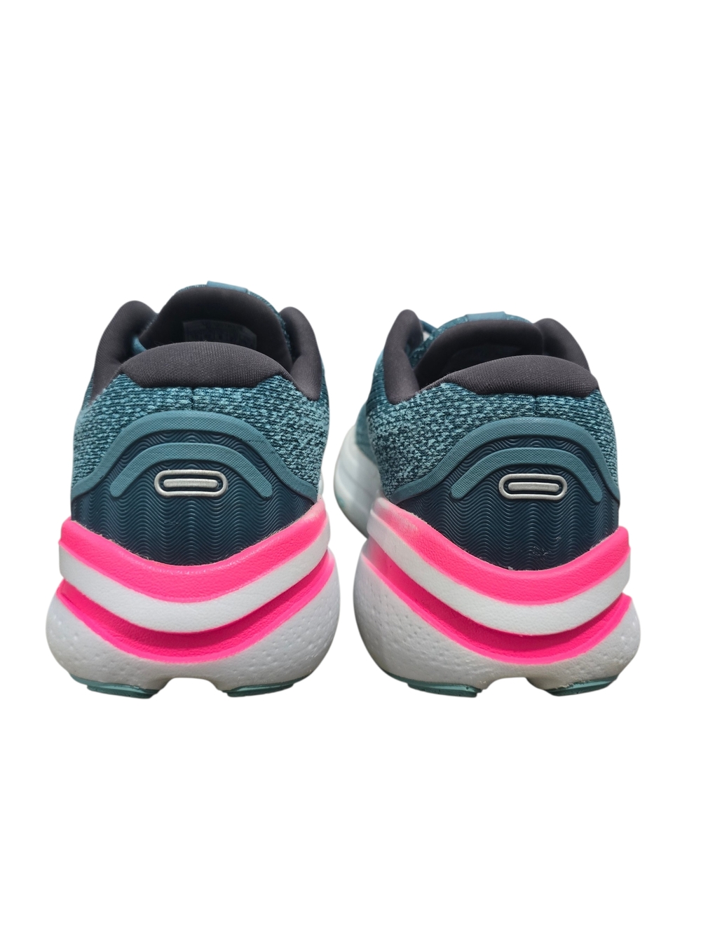 Brooks Ghost Max 2 Women’s Teal and Pink Running Shoes Size 10 - Picture 4 of 13